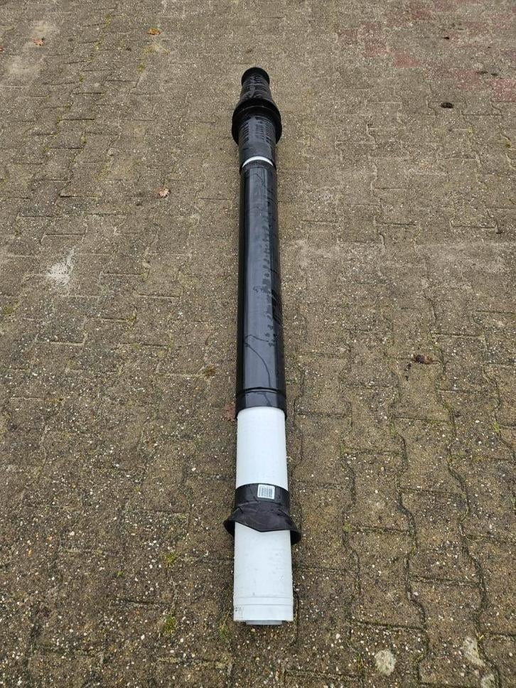 Dakdoorvoerpijp cv ketel dakdoorvoer cv-ketel, Doe-het-zelf en Verbouw, Buizen en Afvoer, Ophalen, 2 tot 4 meter, Zo goed als nieuw