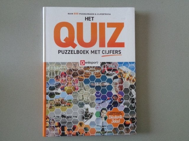 Het QUIZ puzzelboek met cijfers - Denksport, Ophalen of Verzenden, Zo goed als nieuw, Denksport, Overige onderwerpen