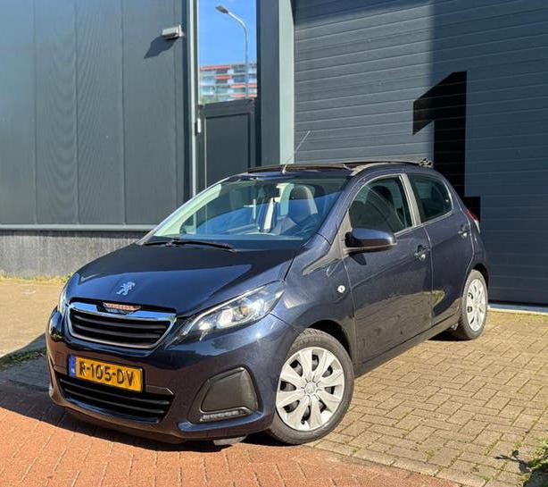 Peugeot 108 1.0 12V E-vti 51KW 5DR CABRIO NIEUWE APK! AIRCO!, Voorwielaandrijving, Euro 5, Stof, Start-stop-systeem