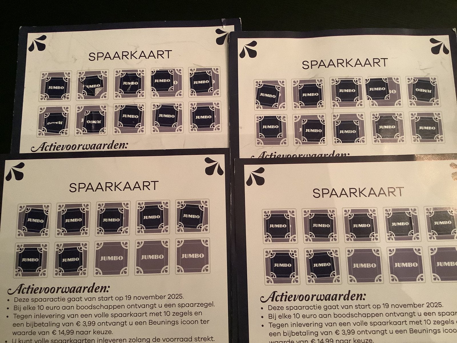 34 Jumbo iconen zegels spaarkaart huisjes huisje, Jumbo, Ophalen of Verzenden