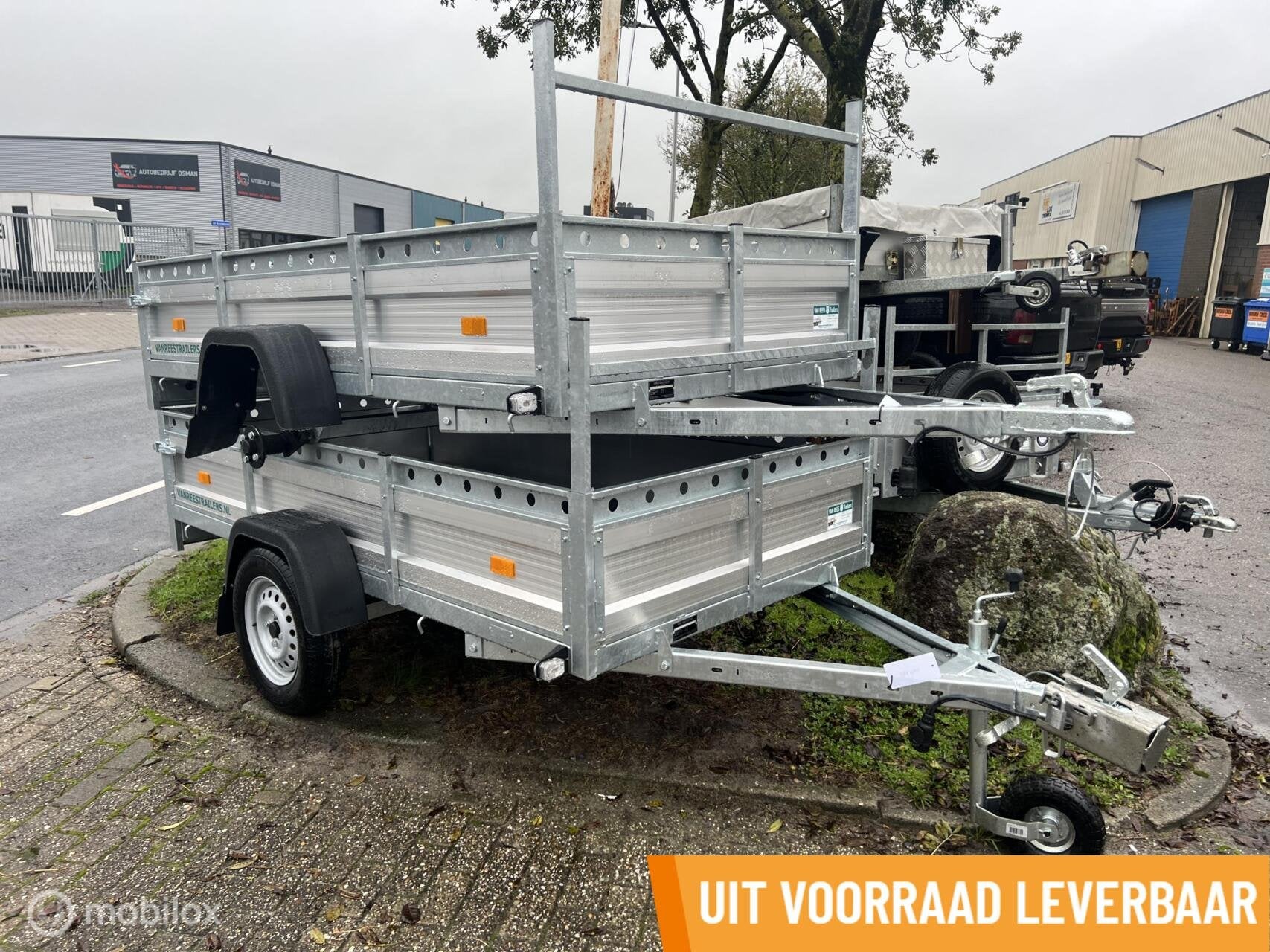 Aluminium Bakwagen VDM 250x130 750kg rijklaar, Nieuw