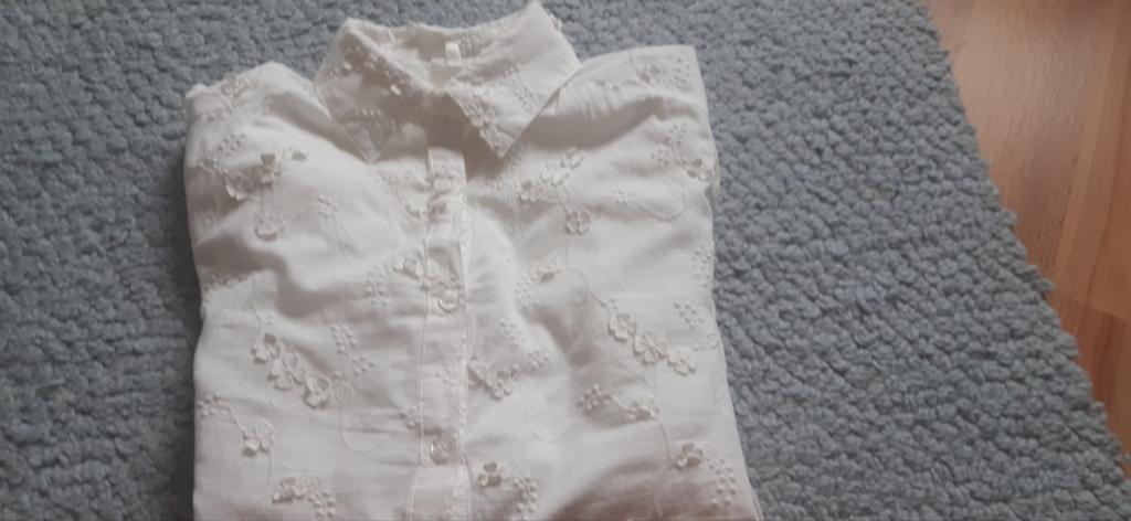 Prachtige Witte Bloes met borduursel van Josephine & Co, Maat 38/40 (M), Josephine & Co, Wit, Nieuw