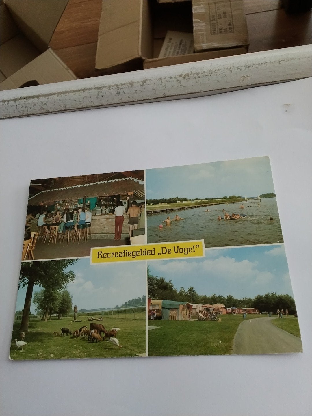 Ansichtkaart Recreatiegebied "De Vogel" Hengstdijk, Ophalen of Verzenden, 1980 tot heden, Gelopen, Zeeland