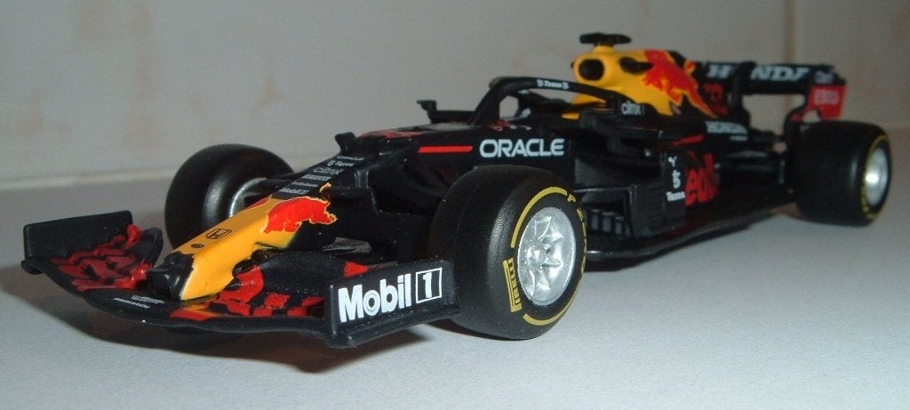 Red Bull RB16B Max Verstappen, Ophalen of Verzenden, Zo goed als nieuw, Auto, Overige merken