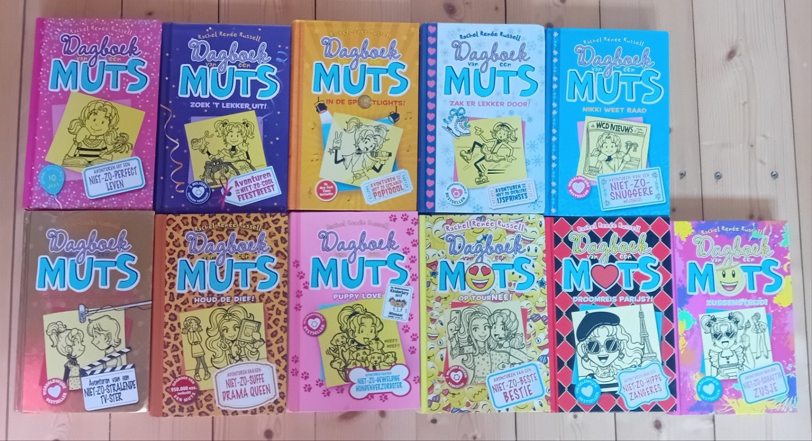 Dagboek van een muts boeken - Rachel Renée Russell (Set/los), Ophalen of Verzenden, Zo goed als nieuw, Rachel Renée Russell, Fictie