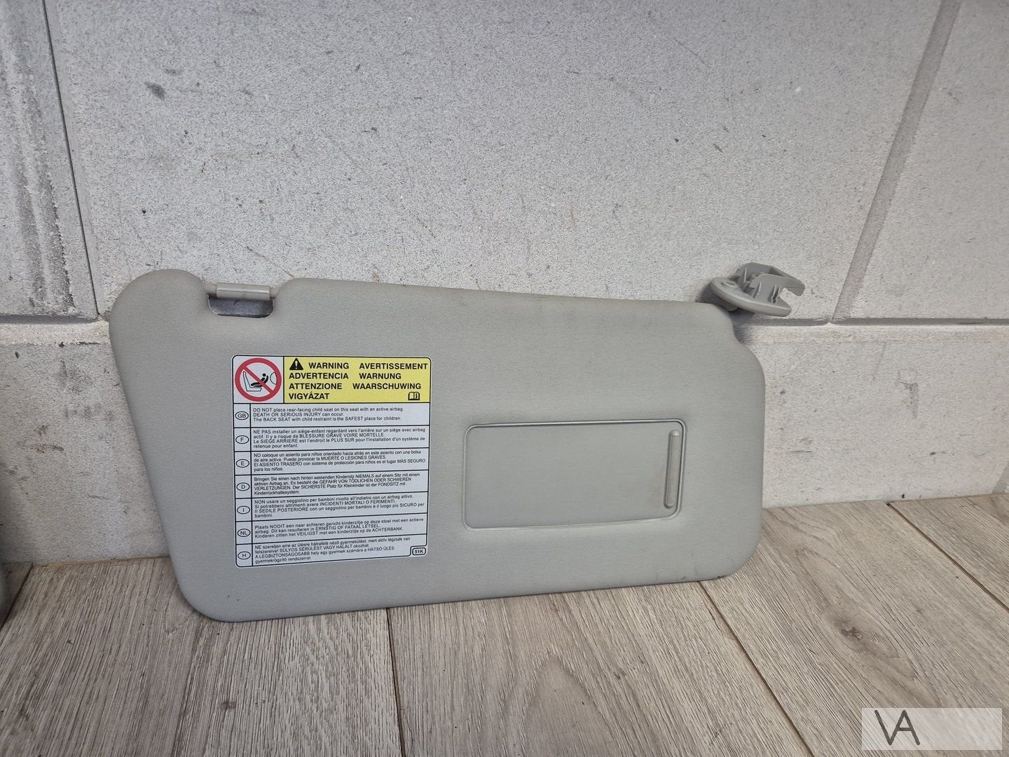 Opel Agila b / Suzuki Splash zonneklep RECHTS passagier €50, Auto-onderdelen, Gebruikt, -, -, Opel