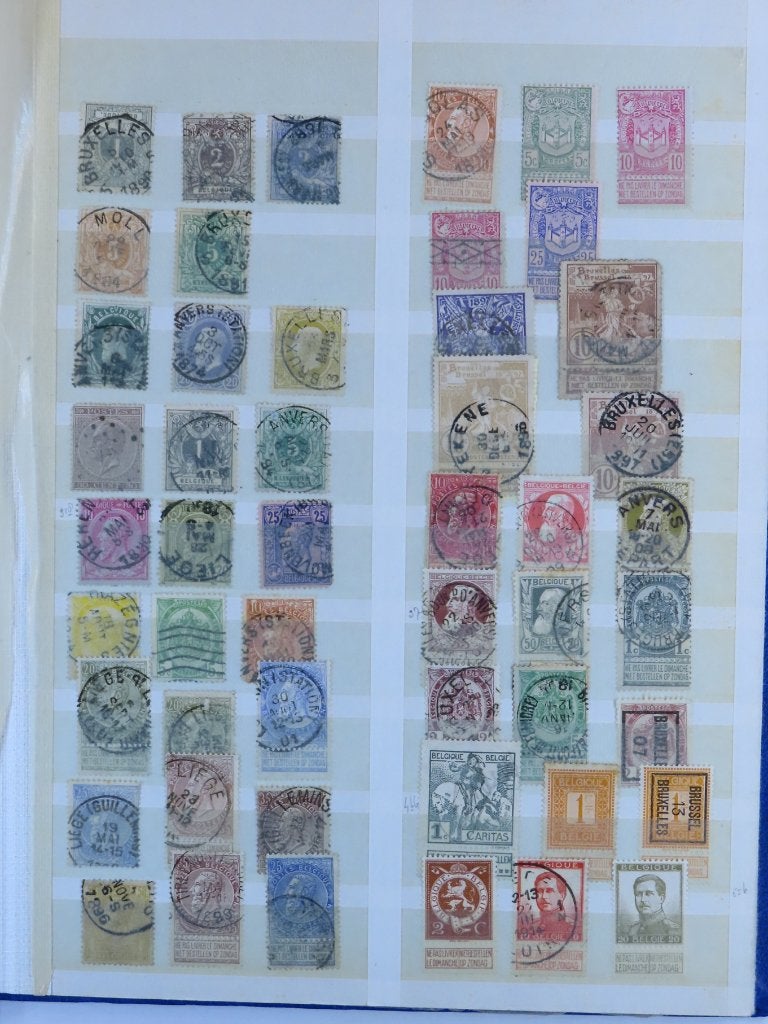BELGIË - KLASSIEK/OUD materiaal - aardig kavel - (B352), Ophalen of Verzenden, Buitenland