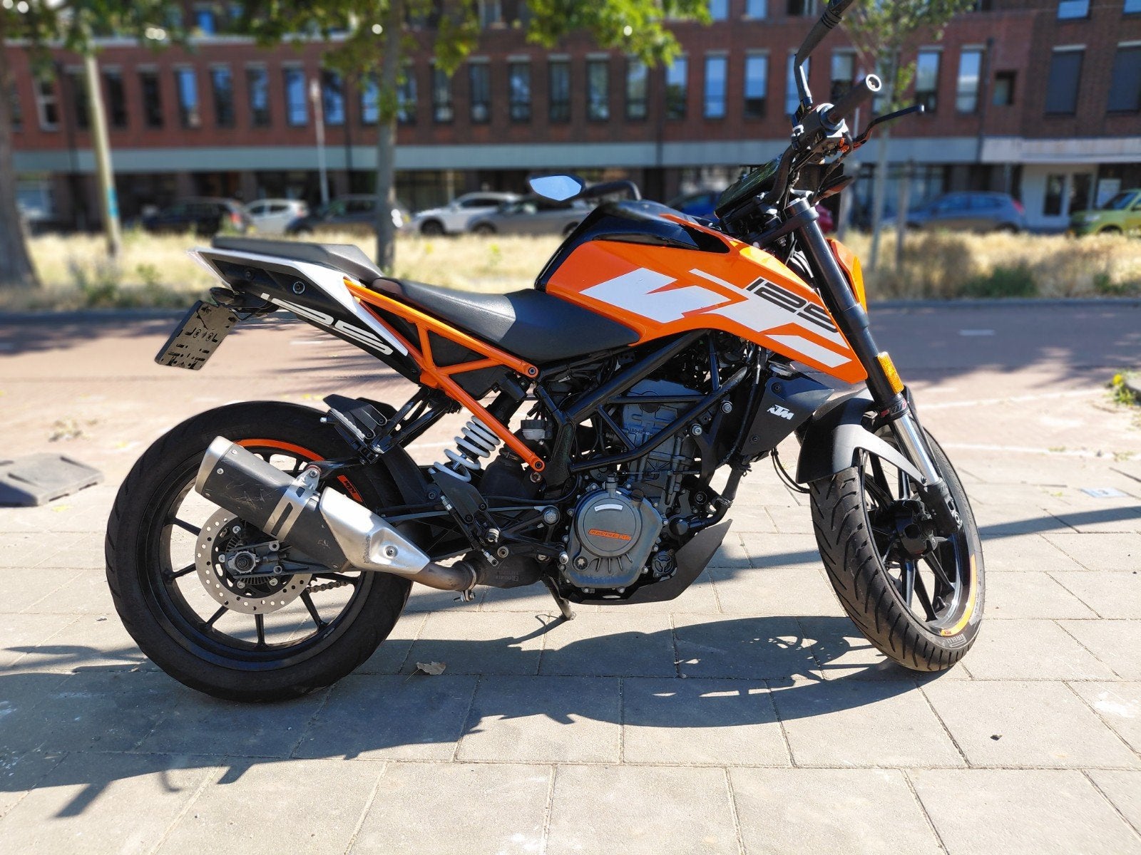 KTM 125 DUKE 2018, zeer netjes, keurig onderhouden, Occasion, Particulier, 11 kW of minder, ABS