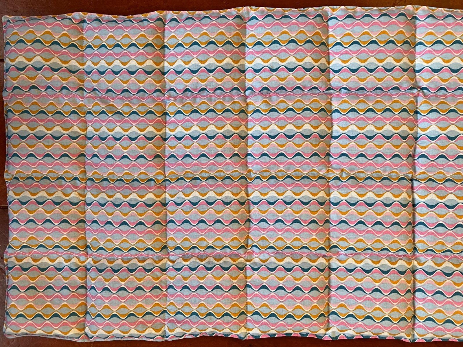 Warmtekussen, pittenzak, kruik. Retrostofje pasteltinten, Ophalen, Meerkleurig, Nieuw, Warmtekussen