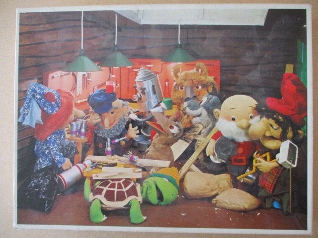 adv11119 paulus de boskabouter puzzle 3, Ophalen, Overige figuren, Gebruikt, Boek of Spel