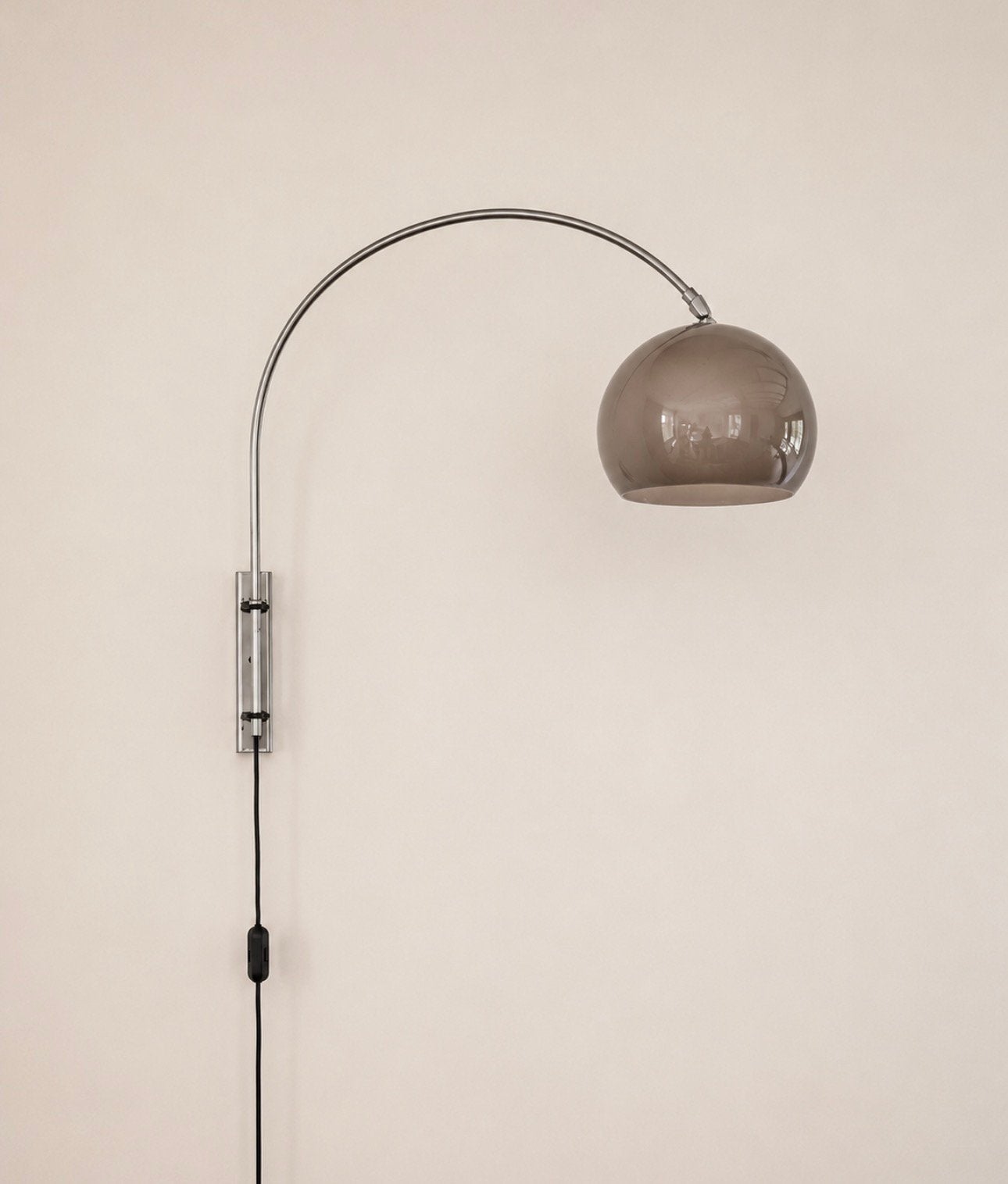 Vintage Dijkstra mushroom wandlamp, Zo goed als nieuw, X, Minder dan 100 cm, Bintage space age