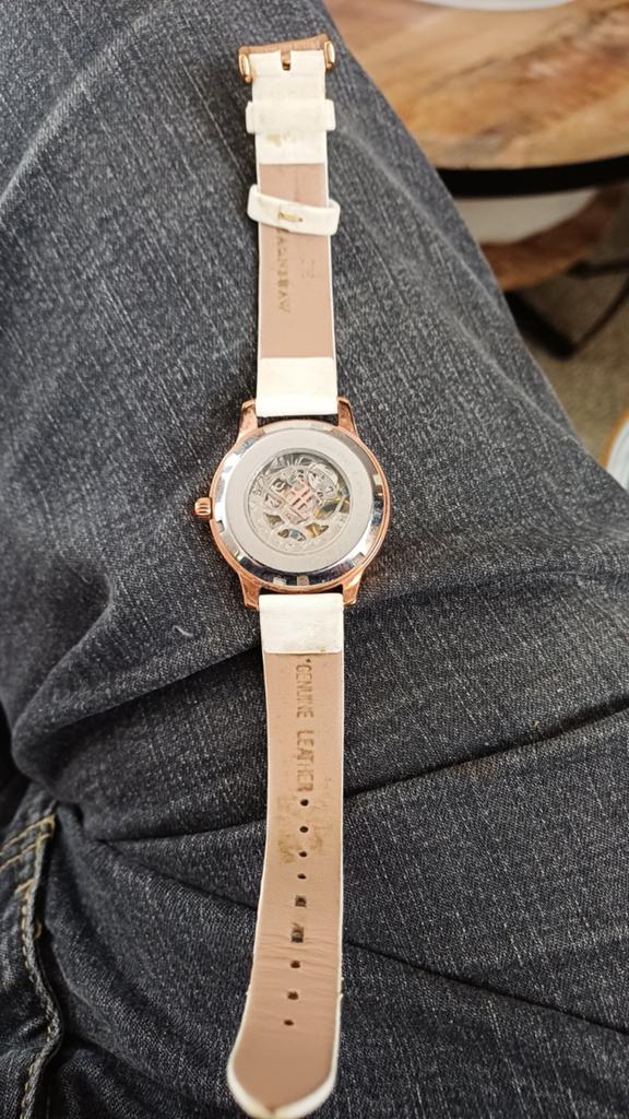 Thomas Earnshaw dames horloge, Overige merken, Leer, Polshorloge, Ophalen of Verzenden