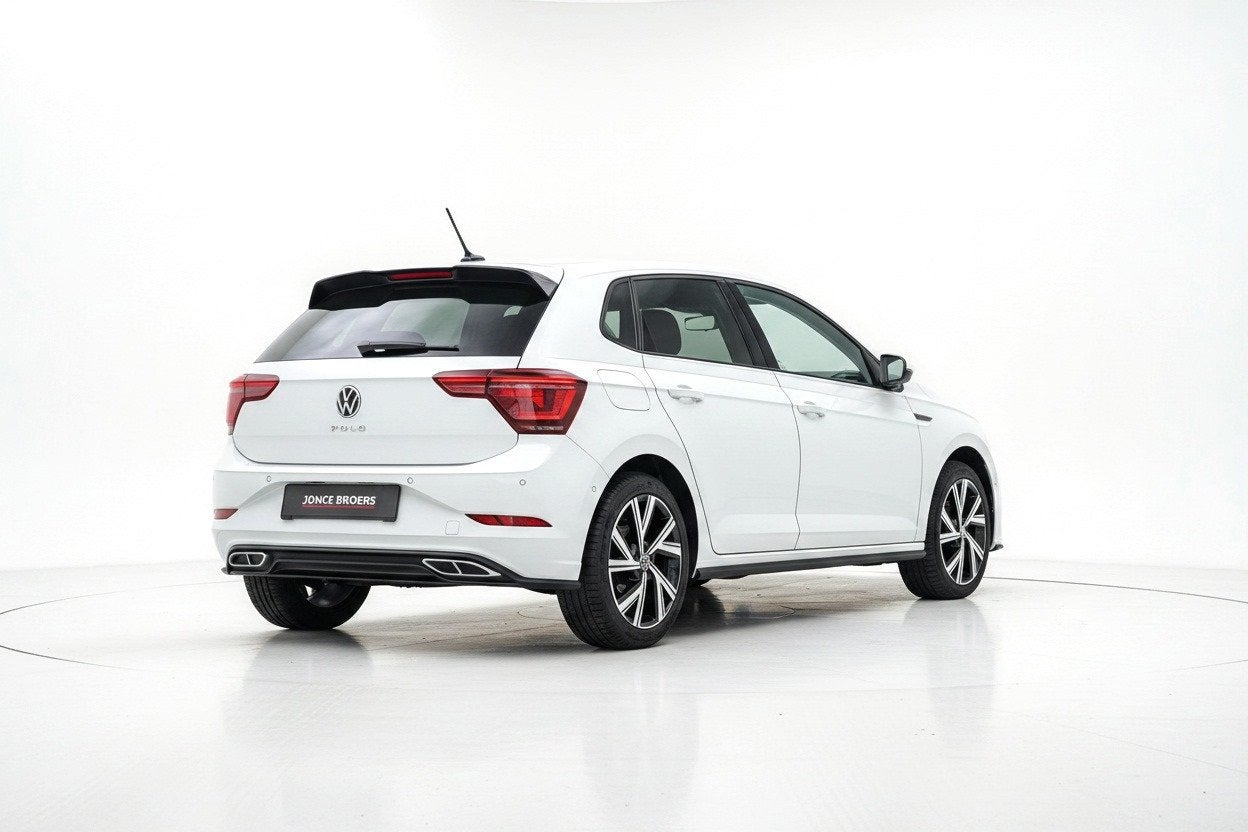 Volkswagen POLO 1.0 TSI R-Line Business Pano/Keyless/Beats/C, Auto's, Gebruikt, Euro 6, Wit, Bedrijf