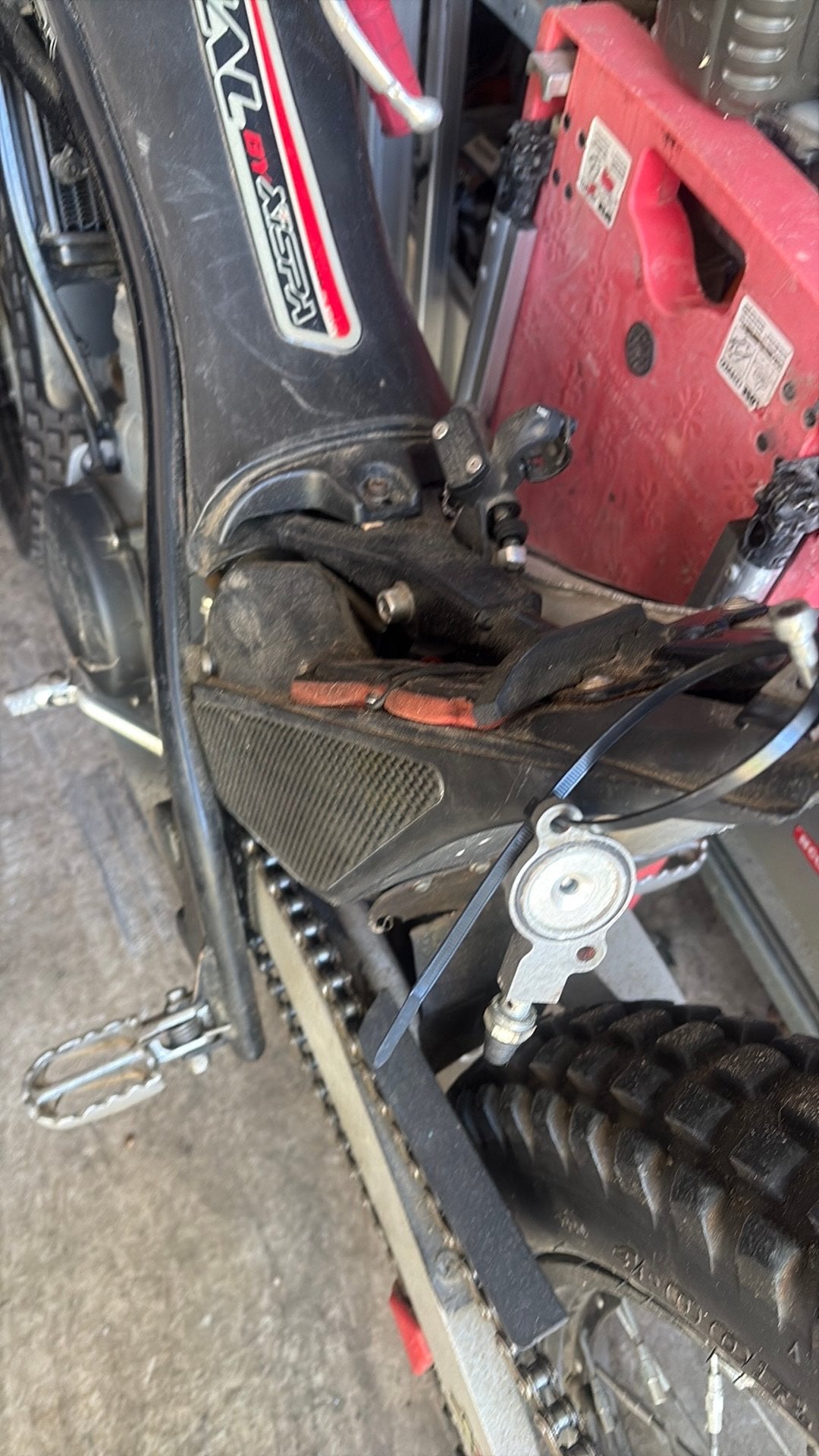 Te koop XISpA trail motor staat al lange tijd stil, Ophalen, Zo goed als nieuw, Overige merken