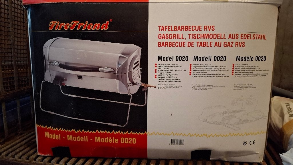 tafel BBQ, Ophalen, Gebruikt, FireFriend