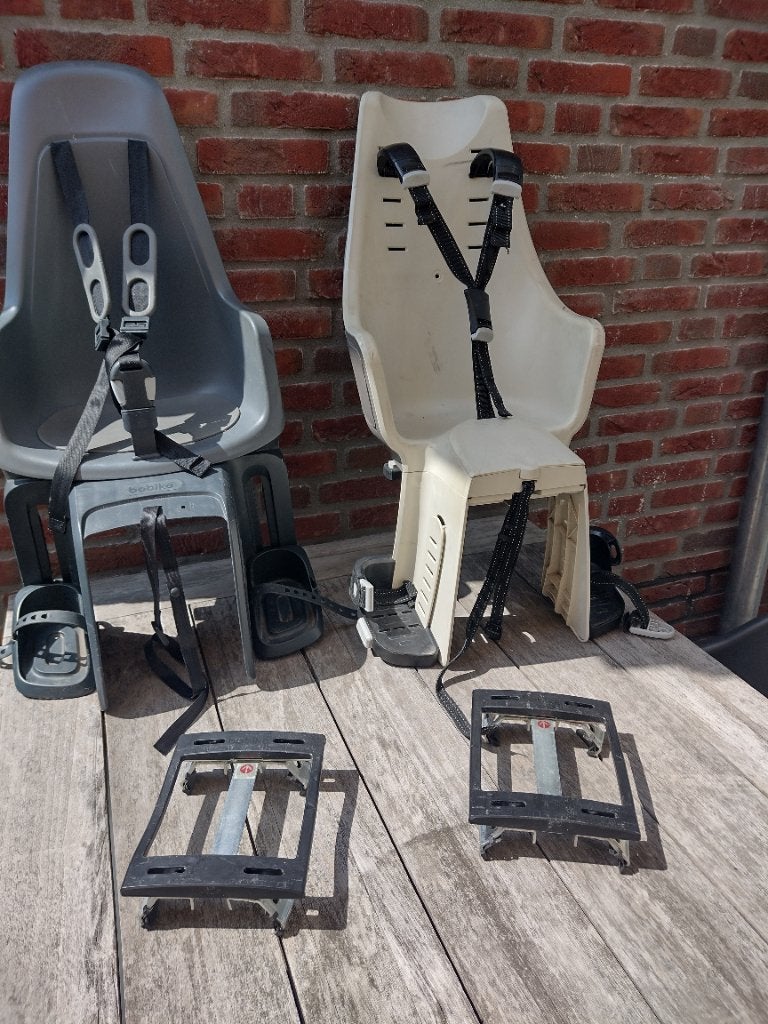 Bobike fiets stoeltjes 2 stuks, Ophalen, Achterzitje, BOBIKE, Gebruikt