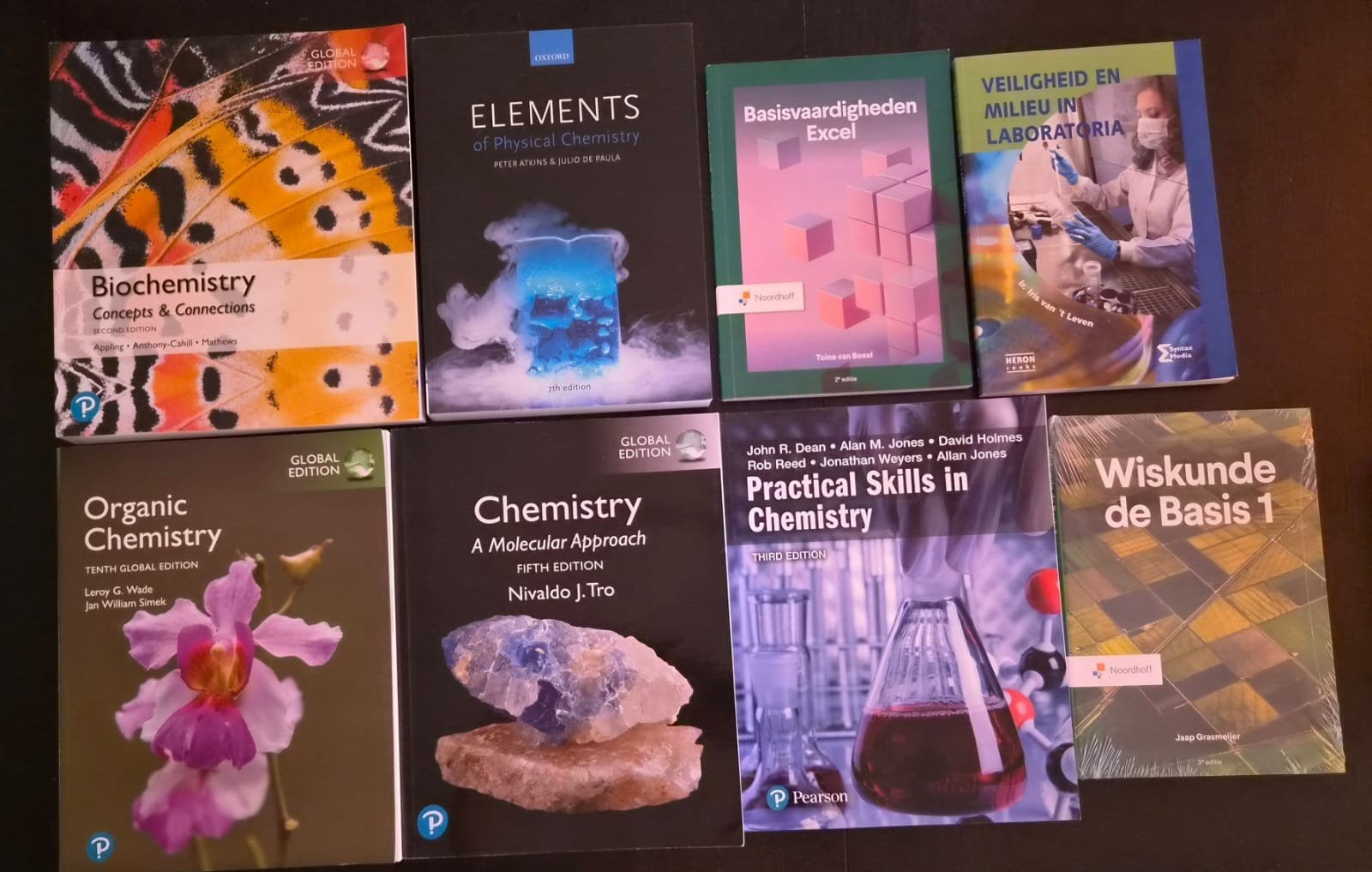 Studieboeken HBO CHEMIE leerjaar 1, Ophalen, Zo goed als nieuw, Overige niveaus