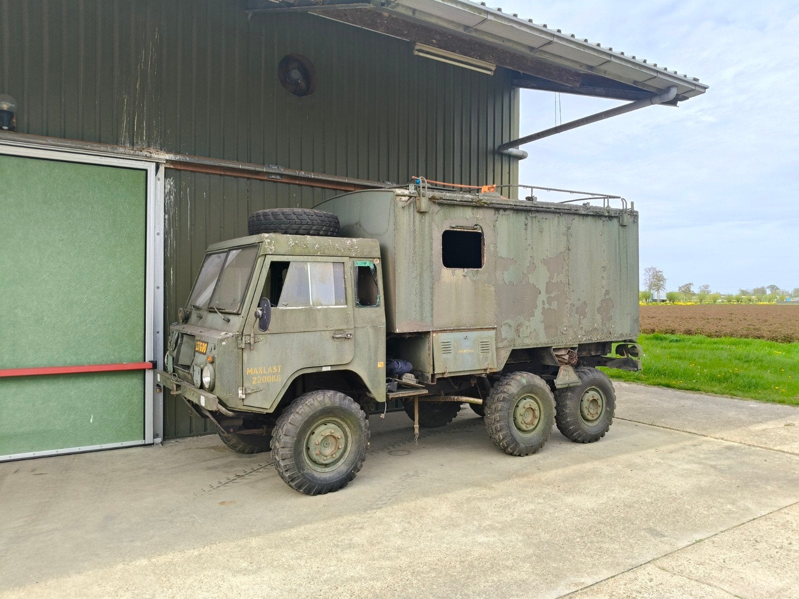 Volvo Laplander C303 achter Unit (Let op alleen de opbouw), Particulier, Te koop