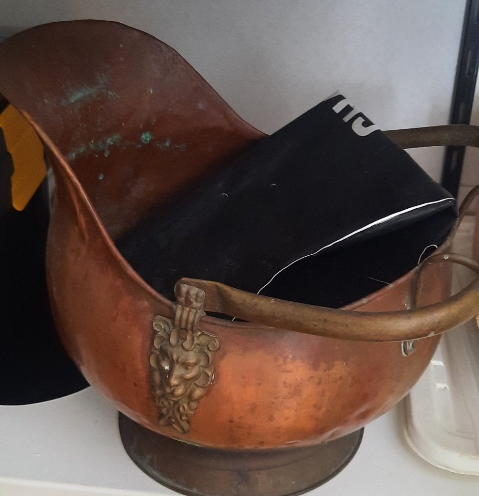 koperen kolenkit, Antiek en Kunst, Antiek | Koper en Brons, Ophalen, Koper