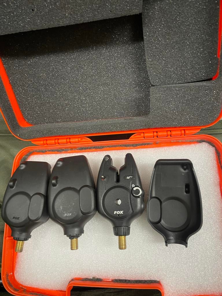 Fox Micron M+ beetmelders set met koffer, Ophalen, Gebruikt, Overige typen