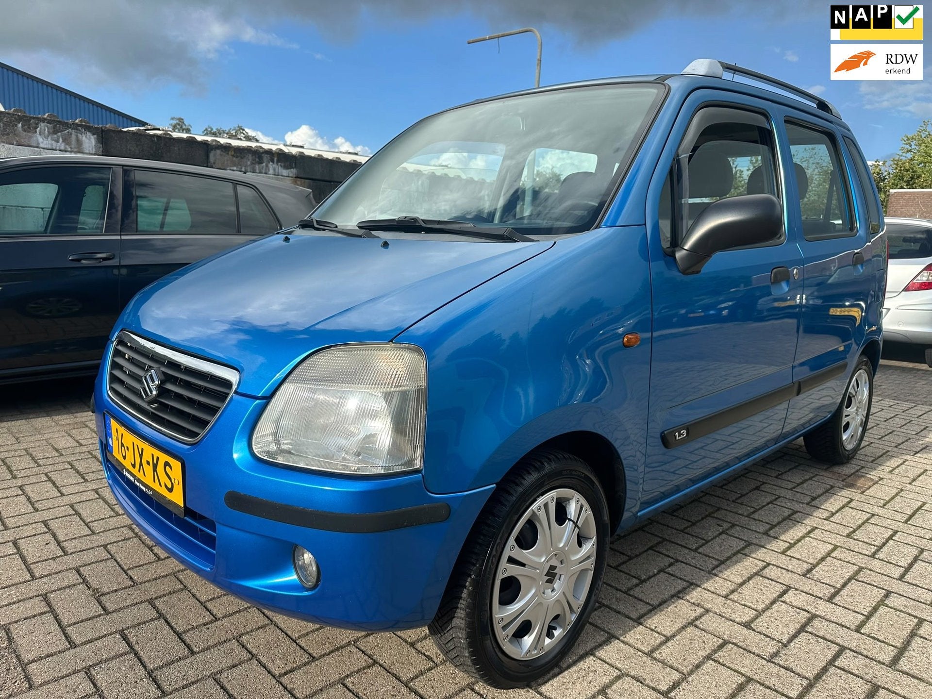 Suzuki Wagon R+ 1.3 GL AIRCO/ HOGE INSTAP/ EERSTE EIGENAAR!, Auto's, Voorwielaandrijving, Stof, Gebruikt, 4 cilinders
