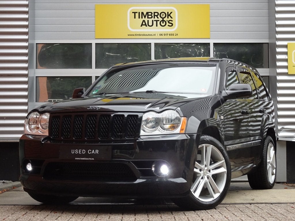 Jeep Grand Cherokee 6.1 V8 Aut. SRT8 LPG *Schuifdak / Borla, Automaat, 8 cilinders, 426 pk, Zwart