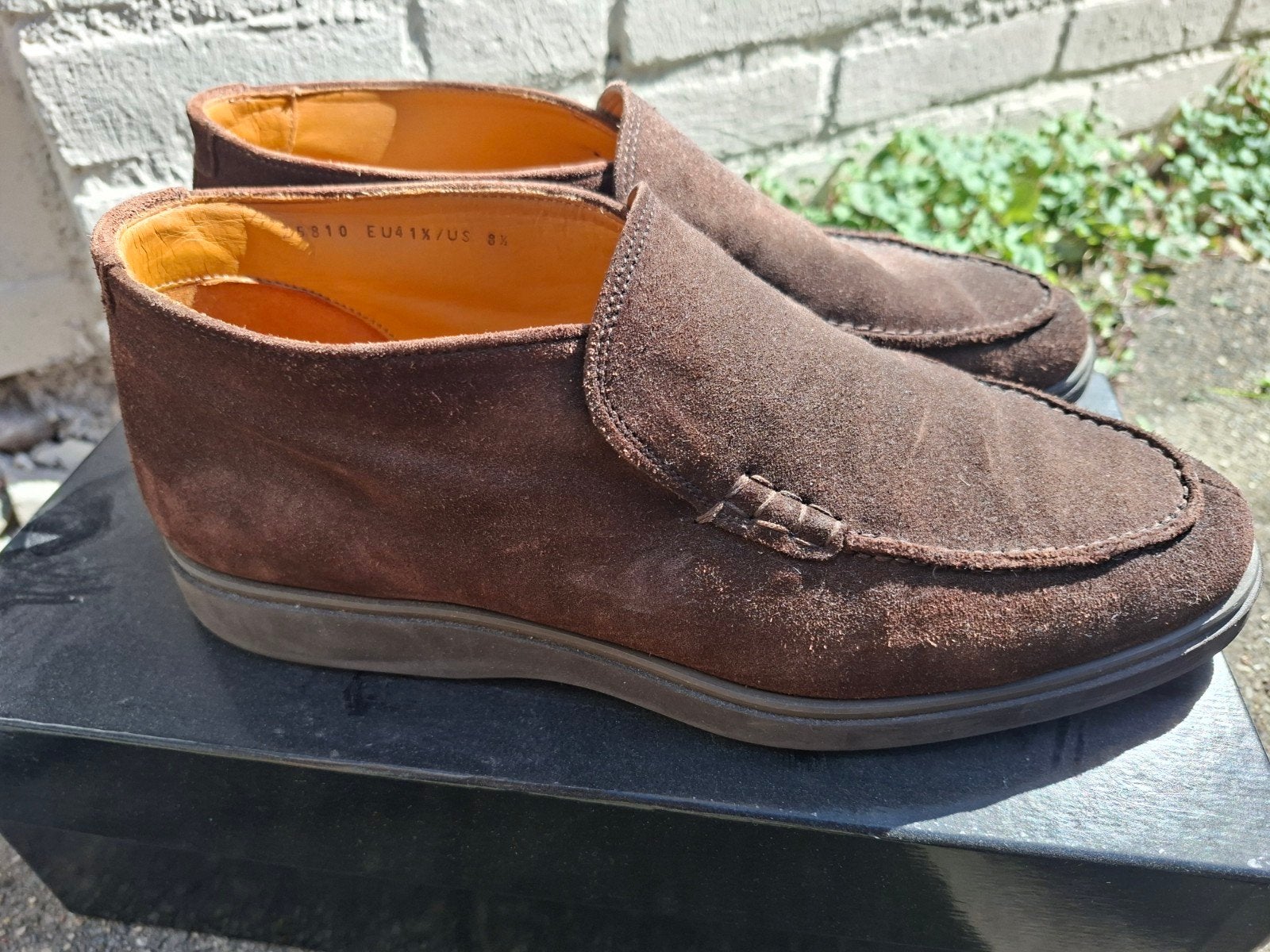 Magnanni bruin  41.5 valt groot, Kleding | Heren, Schoenen, Loafers, Bruin, Ophalen of Verzenden, Zo goed als nieuw
