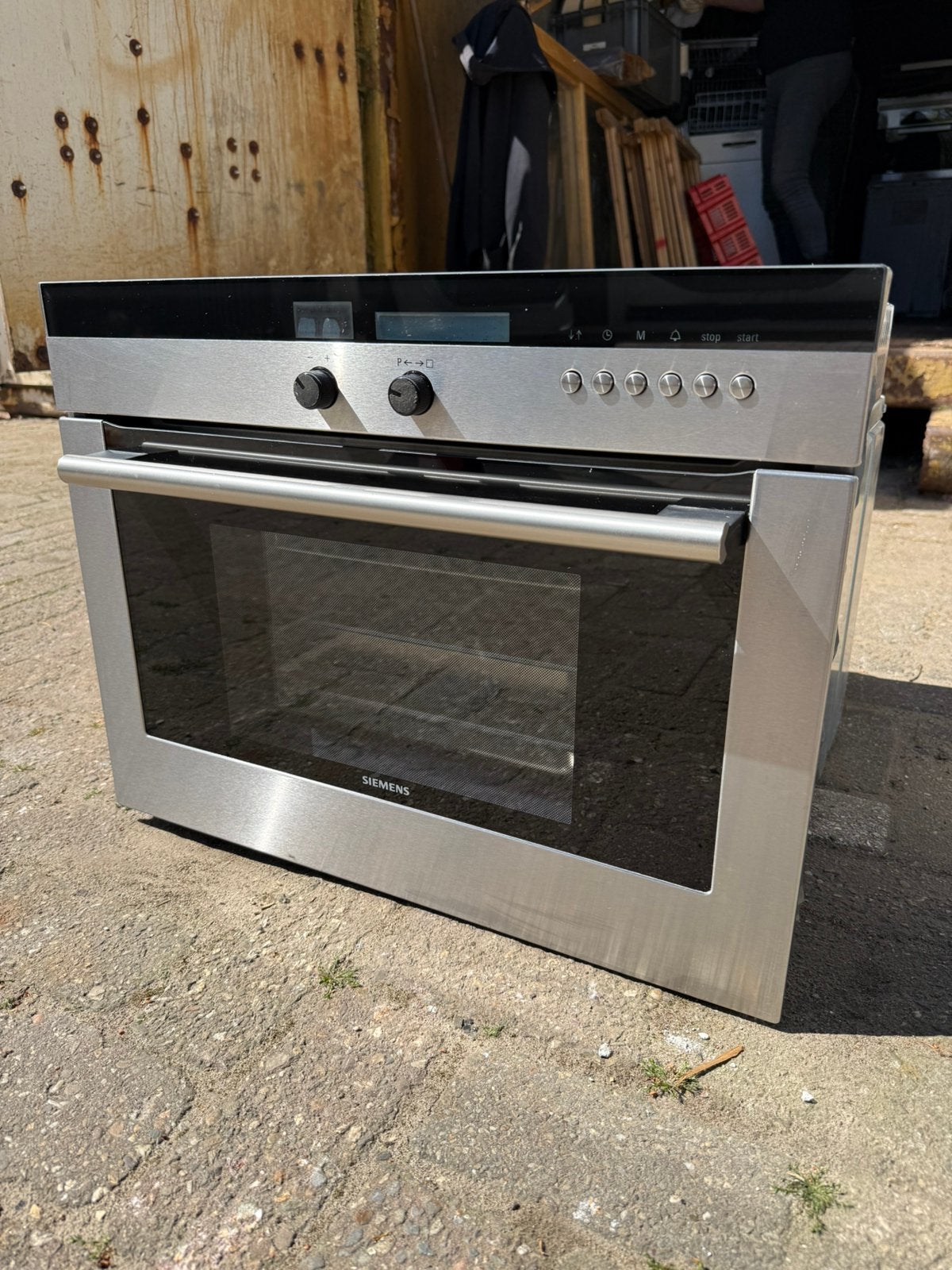 Siemens stoomoven - HB26D550, Witgoed en Apparatuur, Ophalen, Siemens, Inbouw, Siemens