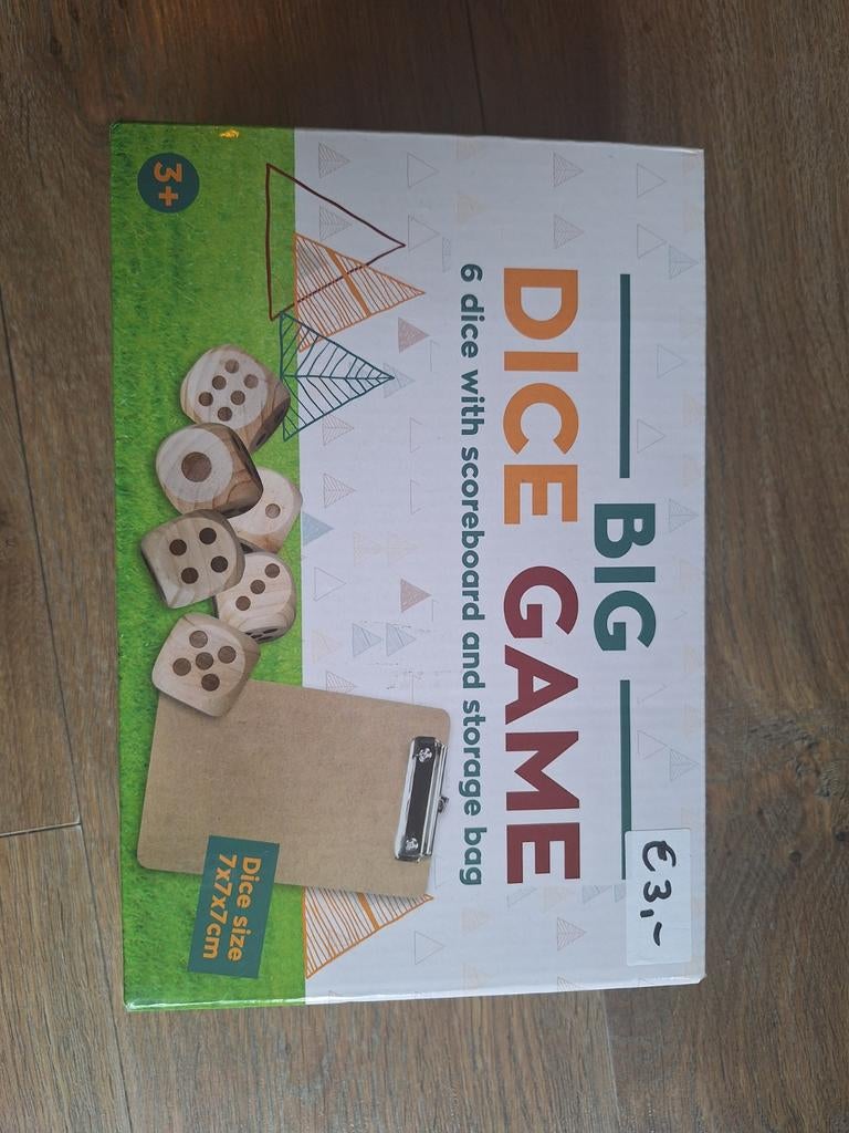 Big Dice Game - Nieuw in doos, Ophalen of Verzenden, Nieuw