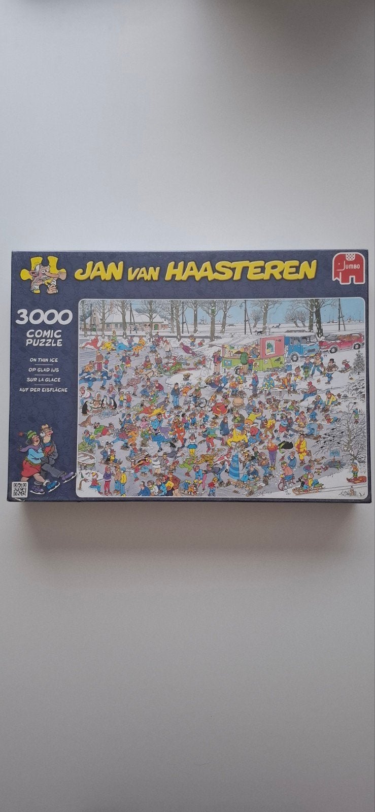 Jan van Haasteren Op Glad IJs 3000 stukjes Nieuw Zeldzaam, Ophalen, Nieuw