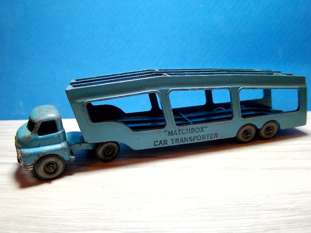 Vintage Lesney Bedford 'Matchbox Car Transporter', Ophalen of Verzenden, Gebruikt, Bus of Vrachtwagen