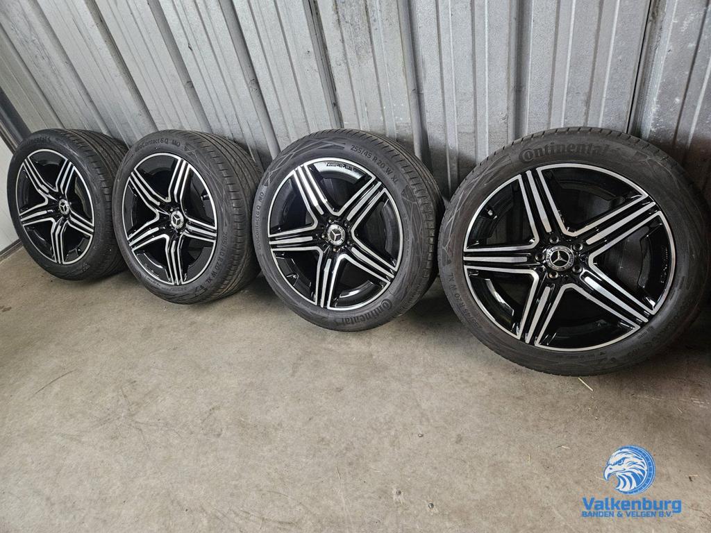 6-7mm! Originele Mercedes GLC W254 X254 C254 20 inch zwarte