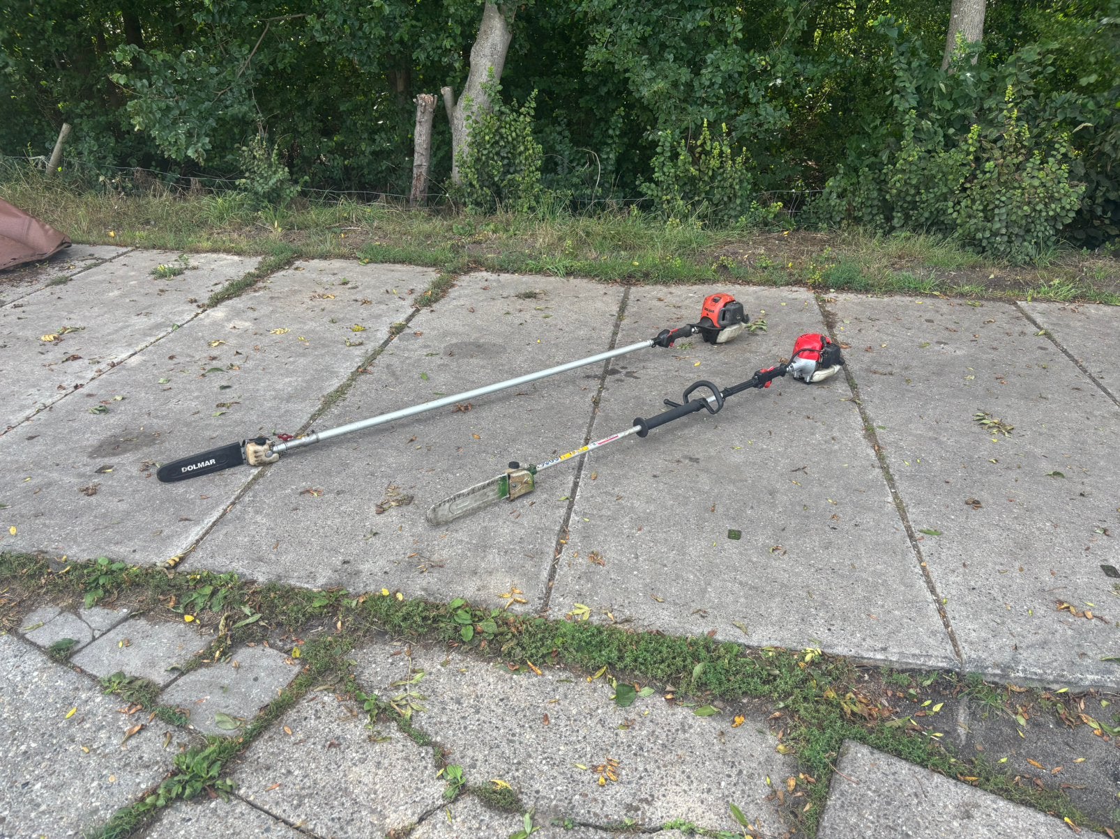 2 stokzagen hoogsnoeiers, Ophalen, Gebruikt, Dolmar, Dolmar