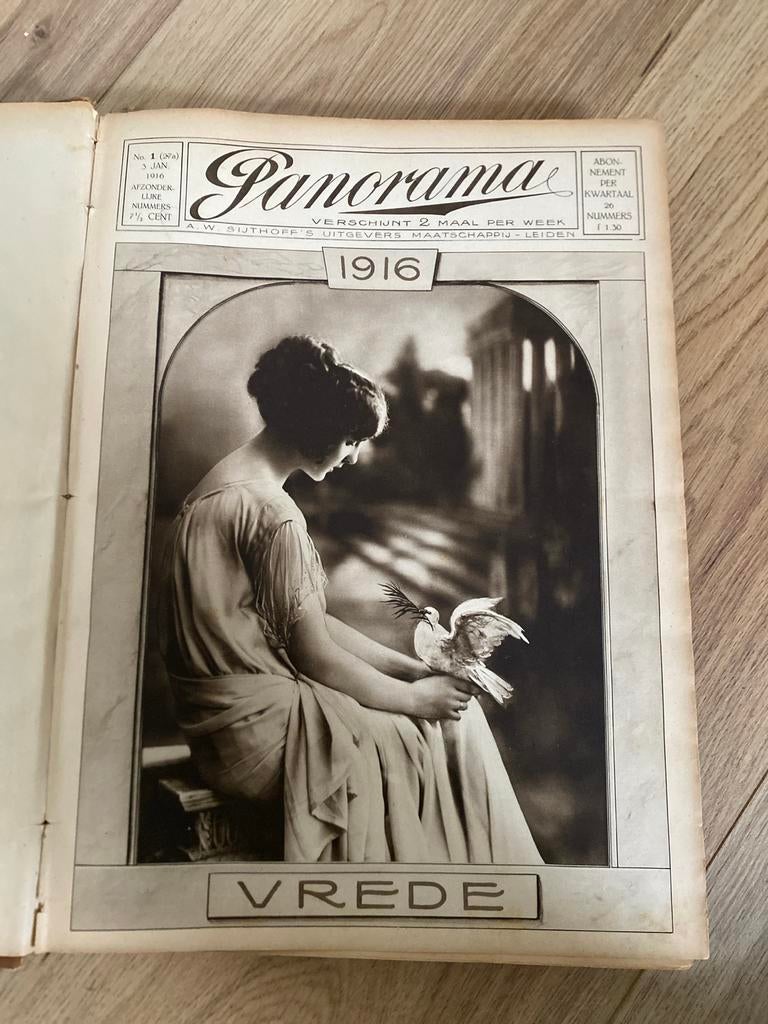 Weekblad Panorama 1916 ingebonden - Historisch Tijdschrift, Ophalen of Verzenden, Gelezen, Overige typen