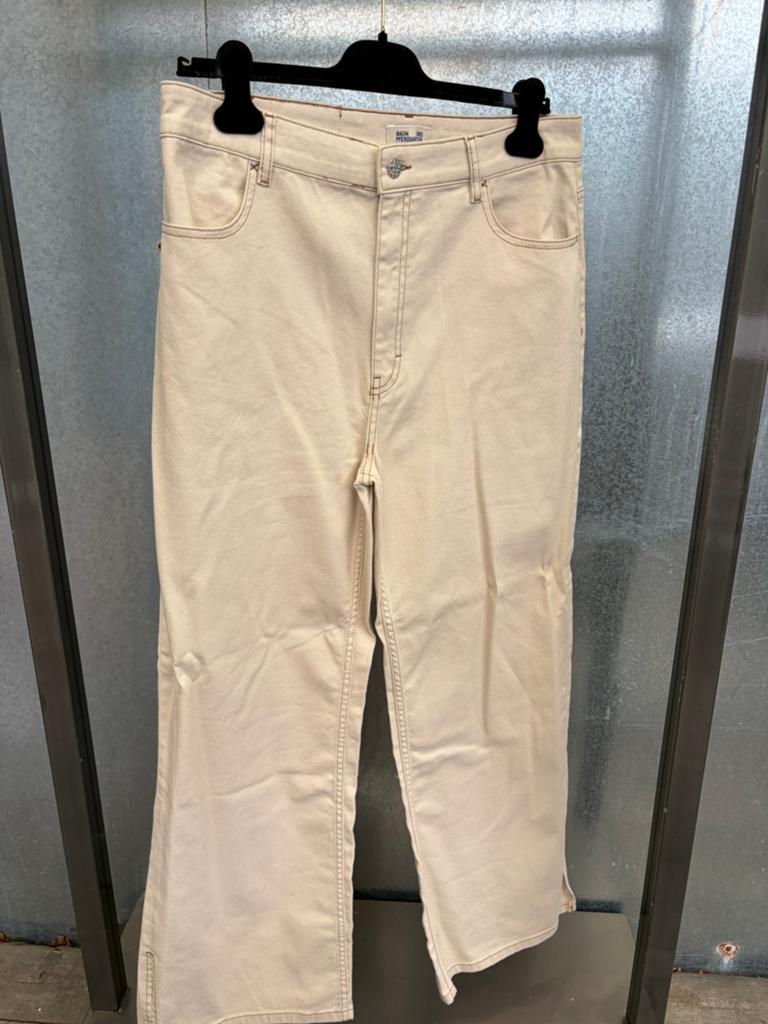 Baum und pferdgarten jeans spijkerbroek 42 beige, Beige, Maat 42/44 (L), Ophalen of Verzenden, Zo goed als nieuw