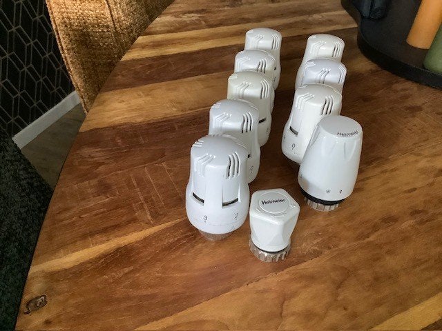 Thermosstaat knoppen, Doe-het-zelf en Verbouw, Ophalen, Gebruikt
