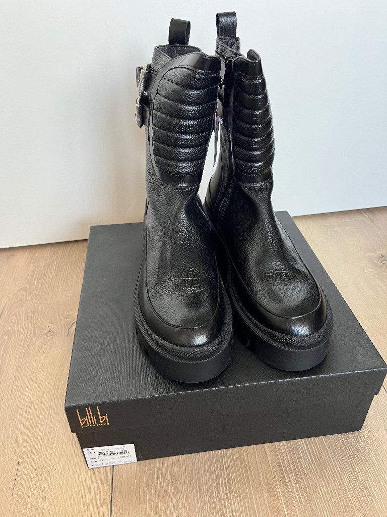 Billi bi Laarsjes/ laarzen/ boots maat 40 nieuw in doos, Schoenen met lage hakken, Billi bi, Zwart, Nieuw