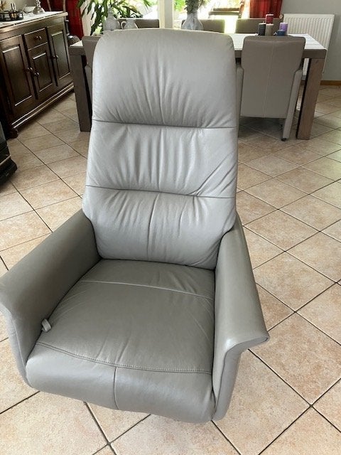 relaxfauteuil, Ophalen, Leder, Minder dan 75 cm, Zo goed als nieuw