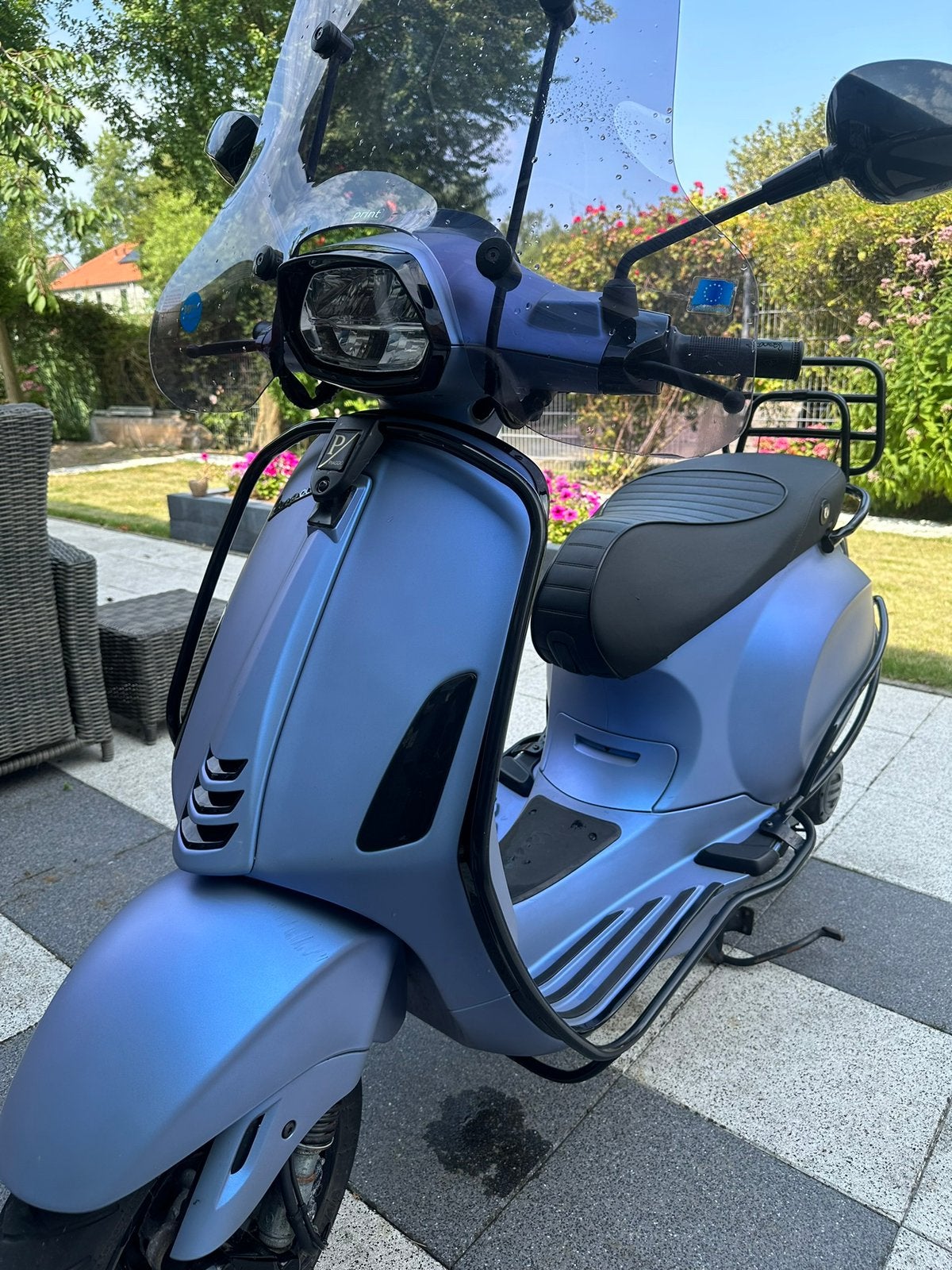 Vespa sprint 2020 full option, Fietsen en Brommers, Scooters | Vespa, Ophalen, Zo goed als nieuw, Benzine, Vespa S