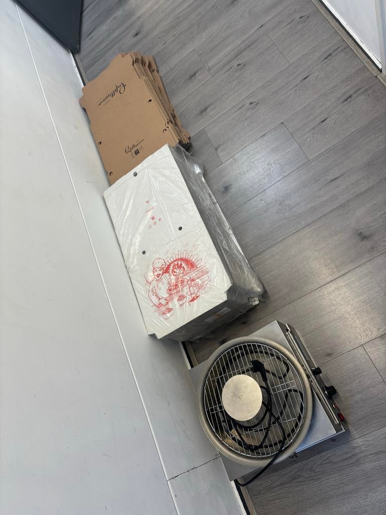 Pizza Sealer met Pizza Verpakking - Horeca Apparatuur, Zakelijke goederen, Horeca | Keukenapparatuur, Ophalen of Verzenden, Gebruikt