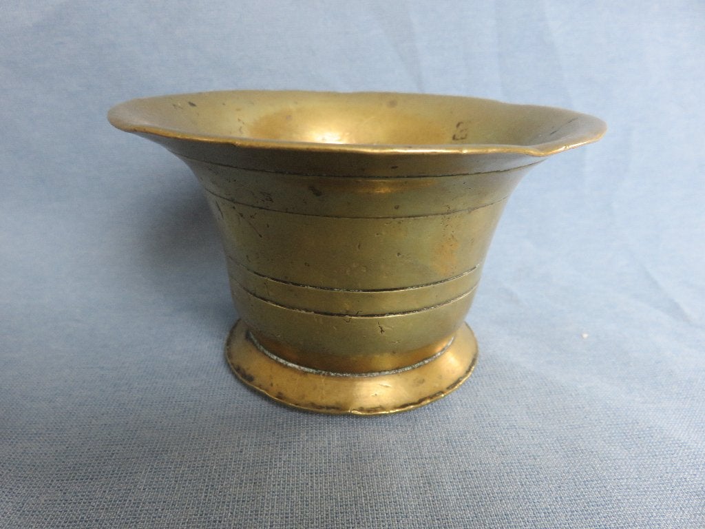 Vijzel in brons - 18e eeuw, Antiek en Kunst, Ophalen of Verzenden, Brons