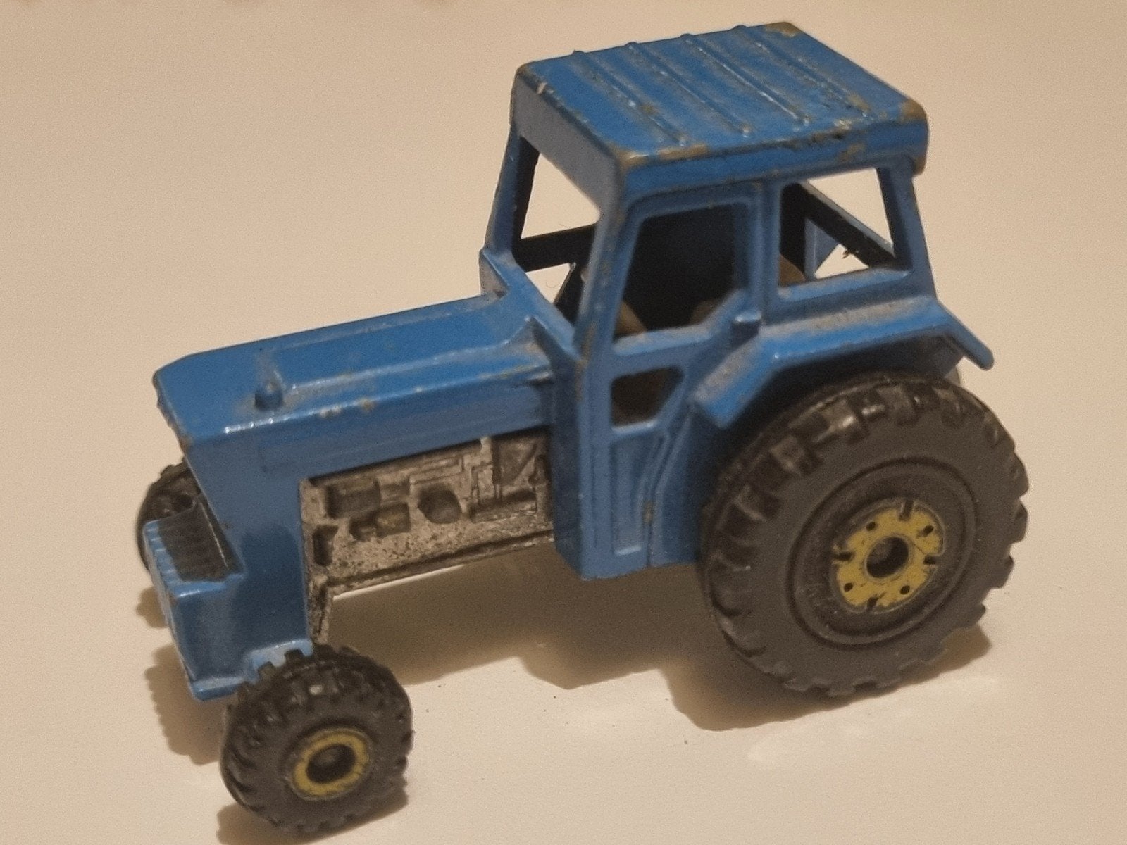 Matchbox Ford Tractor 1979 - Blauw Speelgoed Tractor, Ophalen of Verzenden