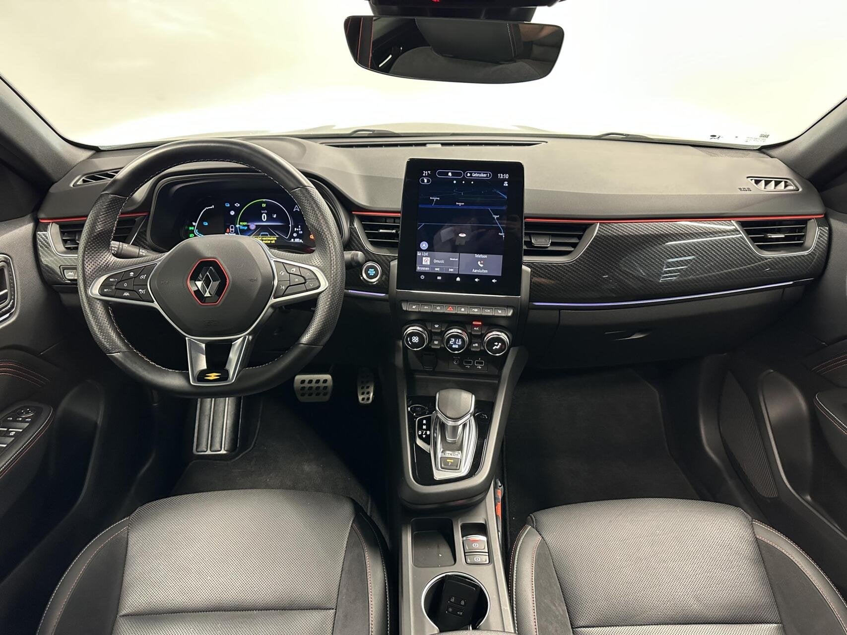Renault Arkana 1.6 E-Tech Hybrid 145 R.S. Line PANO CARPLAY, Auto's, Arkana, Gebruikt, Met garantie (alle), Zwart