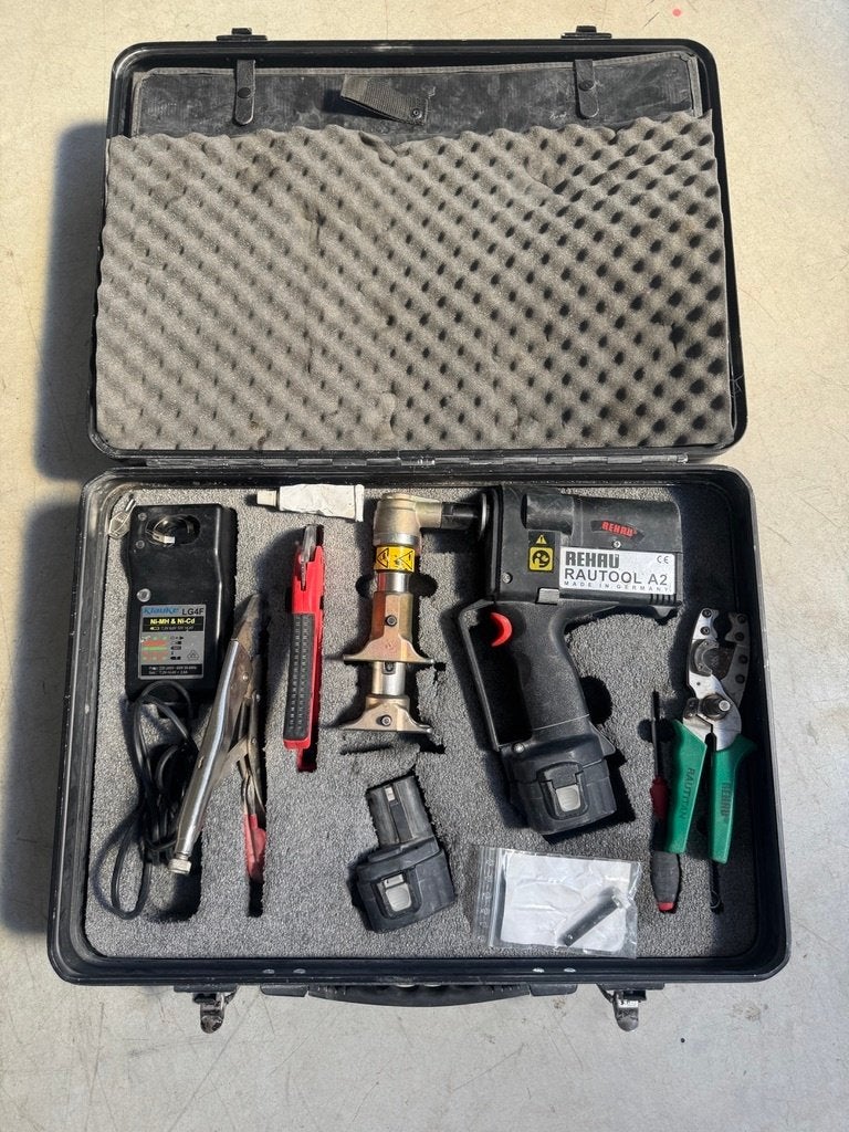Professionele REHAU RAUTOOL A2 set in originele koffer., Ophalen, Gebruikt
