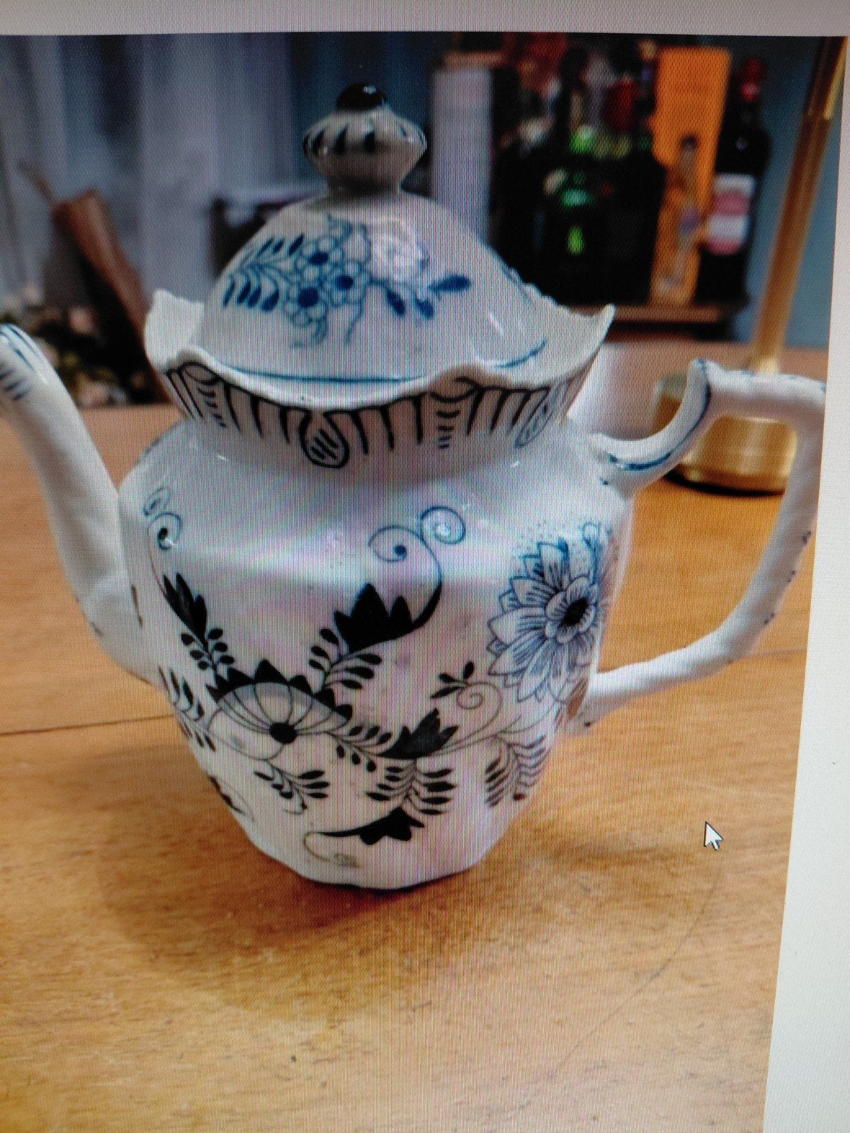 antieke koffie / theepot louis ragout, Ophalen of Verzenden