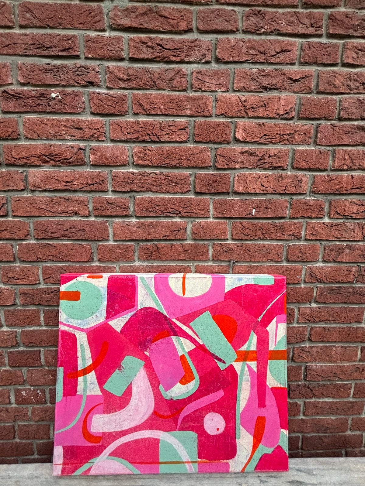 Abstract Schilderij 'Murcia' - Maren Roelofsen (1984), Antiek en Kunst, Kunst | Schilderijen | Abstract, Ophalen
