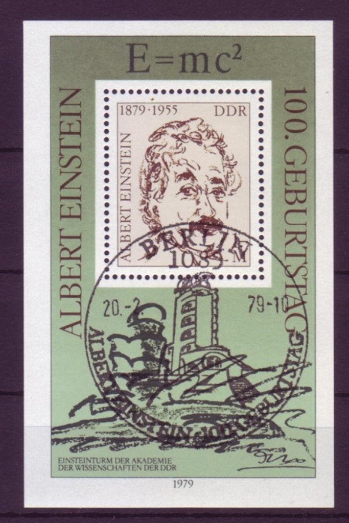 DDR 1979, blok 54, Gestempeld., Postzegels en Munten, Verzenden, DDR, Gestempeld