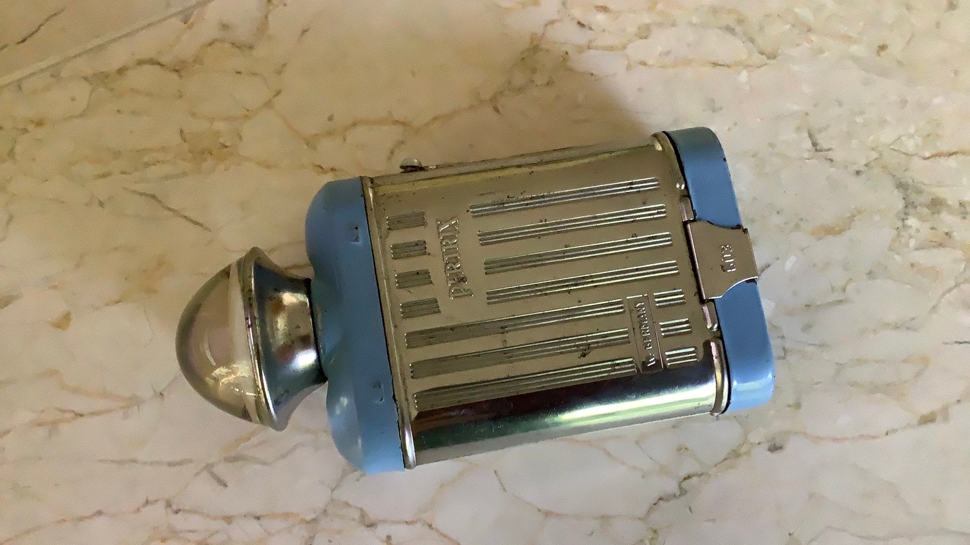 Vintage in goede staat zaklamp  jaren 50 Pertrix, Verzamelen, Ophalen of Verzenden, Overige soorten, Duitsland