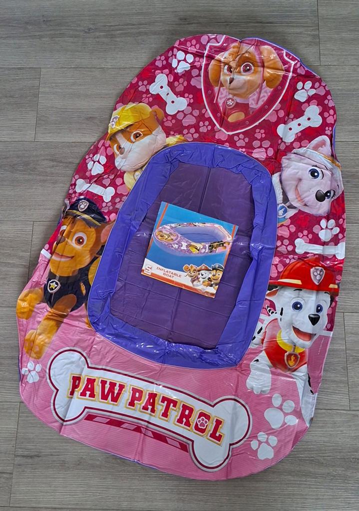 Opblaas bootje paw patrol, Ophalen of Verzenden, Nieuw