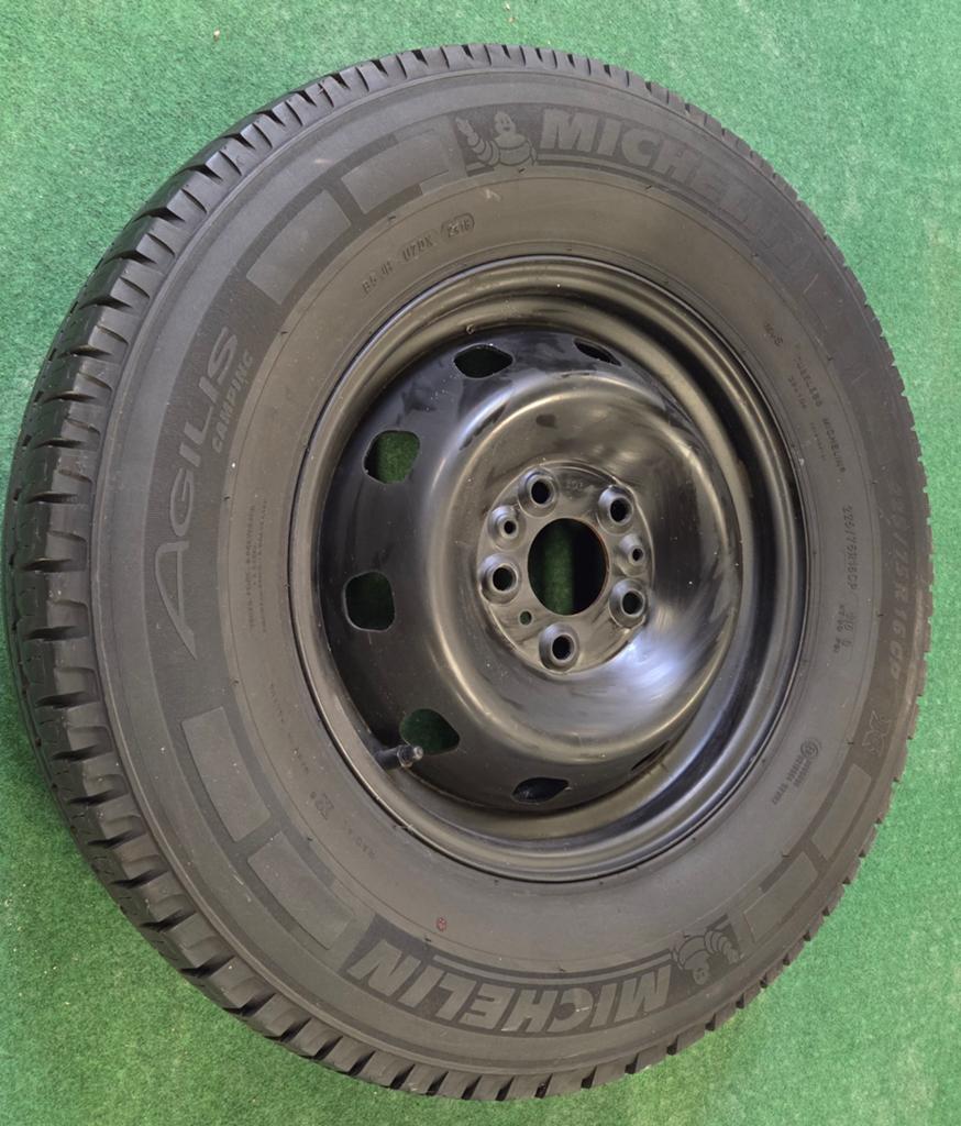 (Reserve) Band Camper / Bus Michelin 7mm op stalen velg Fiat, Auto-onderdelen, Banden en Velgen, Banden en Velgen, Zomerbanden